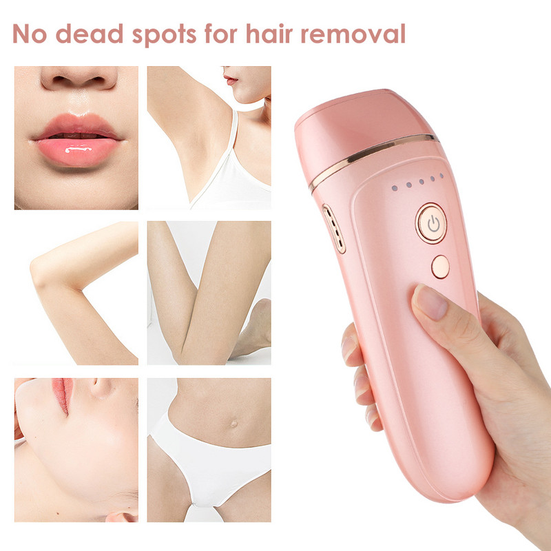Moterų elektrinis lazerinis epiliatorius IPL plaukų šalinimo depiliatorius moterims lazerinis fotoepiliatorius, skirtas intymioms sritims veido epiliatorius