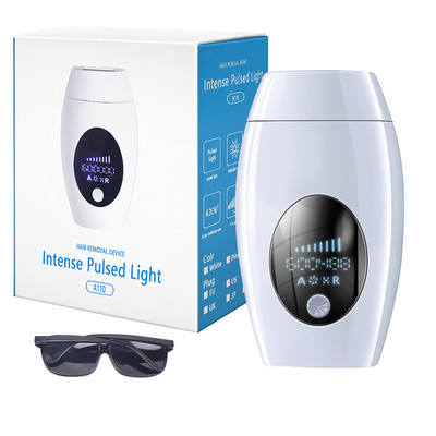 Epilator laser electric pentru femei cu ecran LED 600000 de fulgere Epilator permanent fără durere IPL pentru îndepărtarea părului pentru axile, picioare, brațe