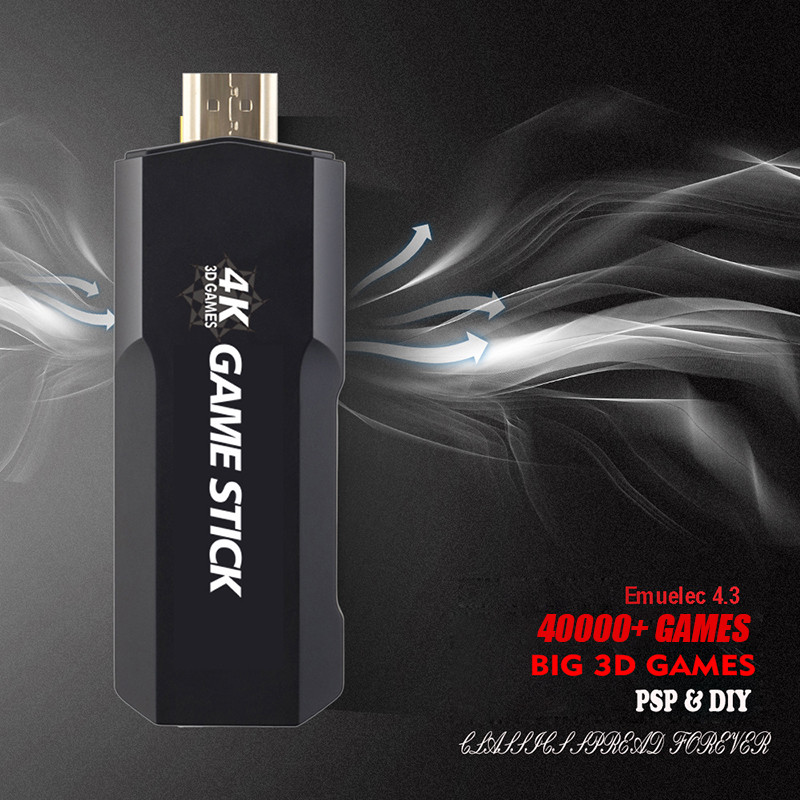 Consola de jocuri video portabilă GD10 cu controlere fără fir 4K HD TV Consolă de jocuri retro 50 de emulatori 30000+ jocuri pentru PS1/N64/DC