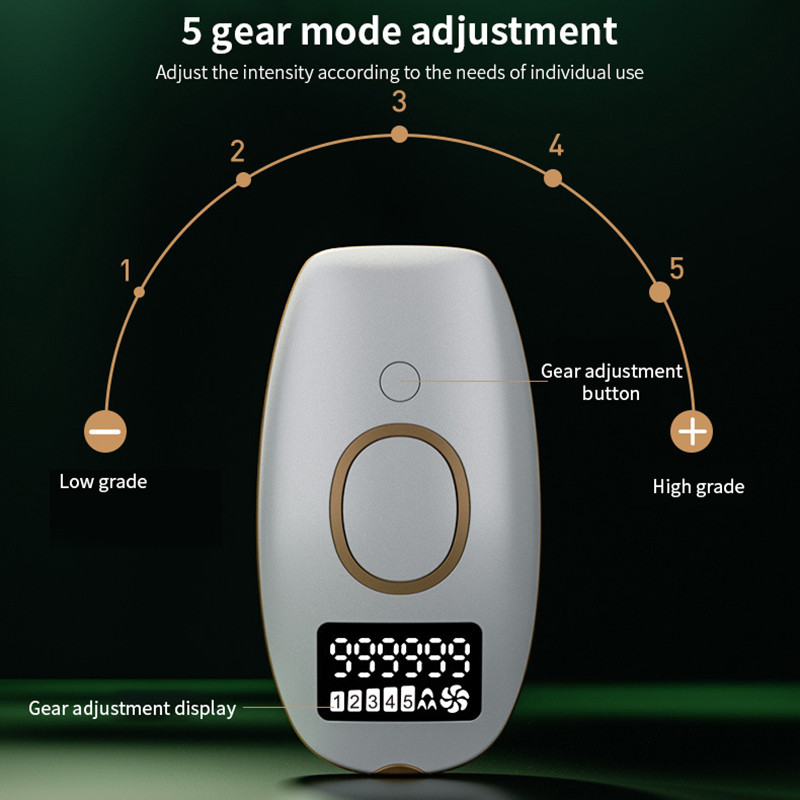 Epilator cu laser 999999 blițuri pentru îndepărtarea părului femei Epilator IPL cu lumină pulsată nedureroasă cu afișaj LED Maquina De Cortar Cabello