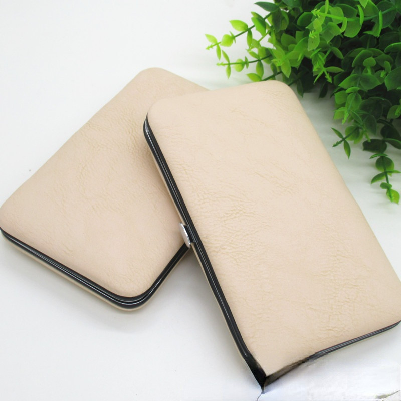 Pedikiūro manikiūro įrankis Nagų dailė nerūdijančio plieno odelių kirpimo žirklės, žirklės, valiklis, priežiūros rinkinio dėklas