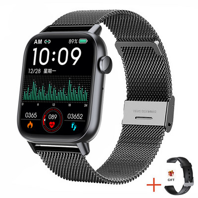 2022 Nou Bluetooth Apel Femei Ceas inteligent Bărbați 1,72" 340*380 HD Ecran AMOLED Tracker fitness Ceas inteligent Doamne Smartwatch + Box