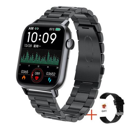 2022 Nou Bluetooth Apel Femei Ceas inteligent Bărbați 1,72" 340*380 HD Ecran AMOLED Tracker fitness Ceas inteligent Doamne Smartwatch + Box