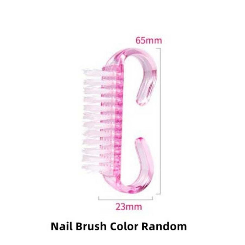 7 bucăți/set Proessional colorat din oțel inoxidabil pentru unghii Instrument de curățare pentru îndepărtarea pielii moarte Instrument de manichiură