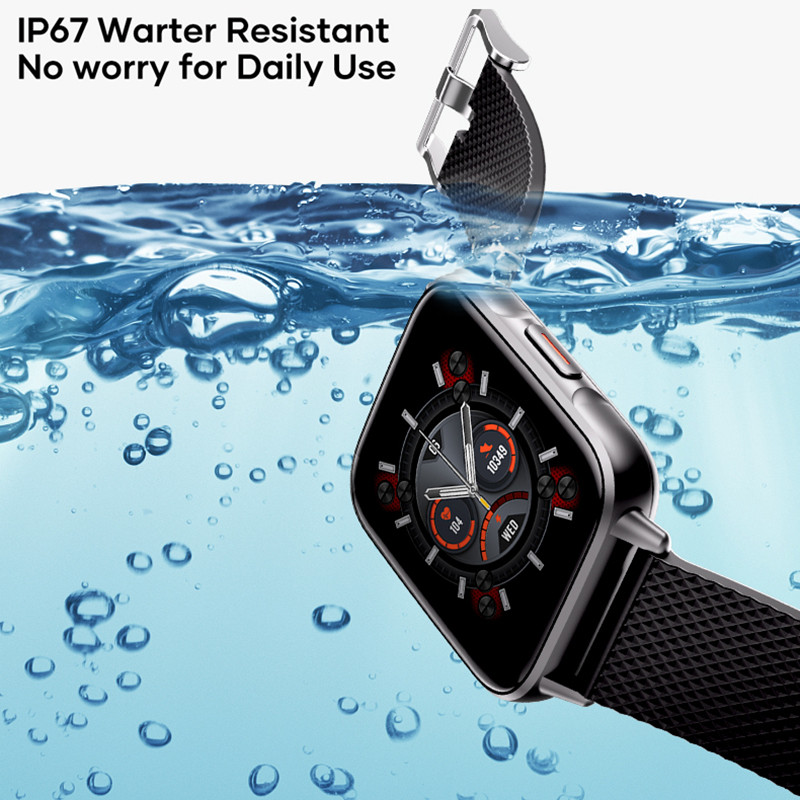 2022 Novi NFC Bluetooth Call Pametni sat Muški monitor otkucaja srca Sport Fitness Tracker IP67 Vodootporni pametni sat muškarci žene + kutija