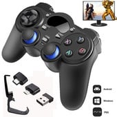 Gamepad 2.4 G Controller Android Wireless Joystick Joypad με μετατροπέα OTG για PS3/Smart Phone για Tablet PC Smart TV Box