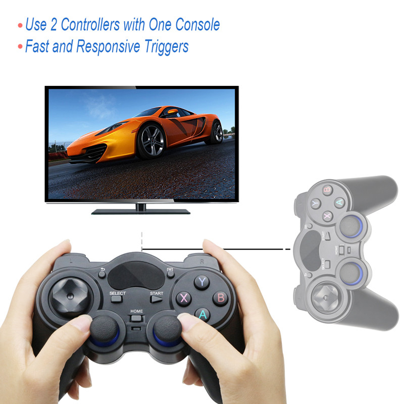 Gamepad 2.4 G Controller Android Wireless Joystick Joypad με μετατροπέα OTG για PS3/Smart Phone για Tablet PC Smart TV Box