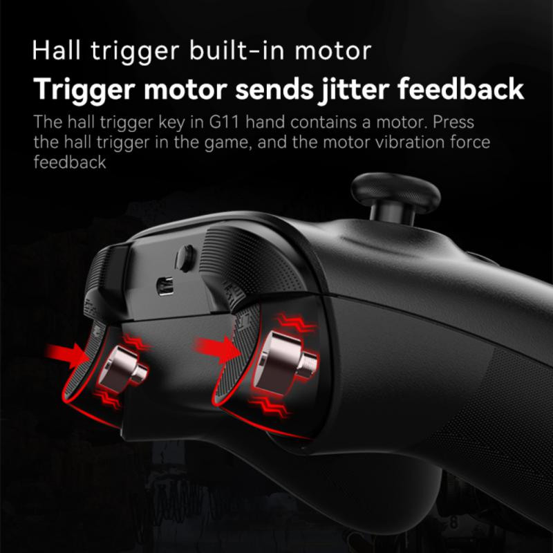 Με επαναφορτιζόμενη μπαταρία 600mah Ασύρματο Joystick Joypad For Switch Προγραμματιζόμενα Joystick παιχνιδιού για Tablet PC Smart TV Box Pc