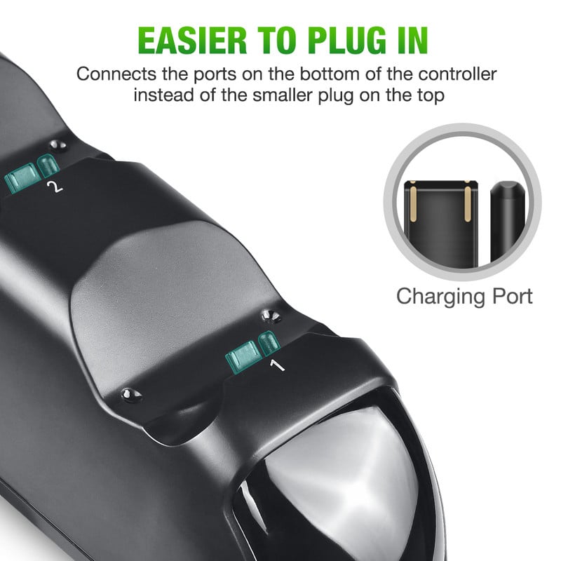 Punjač s dva kontrolera za PS4 Slim Pro USB Dock Station za brzo punjenje s LED indikatorom za Playstation 4 Dualshock 4 Gamepad