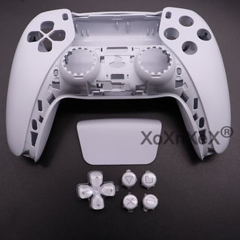 Shell Housing Front + Back Cover Case Skin For PS5 Gamepad Controle D-Pad Bewegen Action Dpad Key Abxy X Knoppen Set Reparatie
