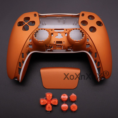 Korpusa korpuss priekšpuse + aizmugures vāciņa apvalks PS5 spēļu paneļa vadībai D-Pad Bewegen Action Dpad Key Abxy X Knoppen Set Reparatie