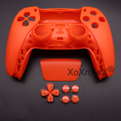 Korpusa korpuss priekšpuse + aizmugures vāciņa apvalks PS5 spēļu paneļa vadībai D-Pad Bewegen Action Dpad Key Abxy X Knoppen Set Reparatie