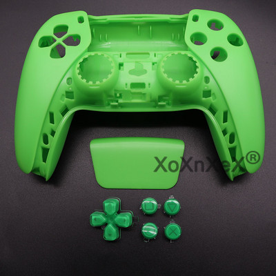 Korpusa korpuss priekšpuse + aizmugures vāciņa apvalks PS5 spēļu paneļa vadībai D-Pad Bewegen Action Dpad Key Abxy X Knoppen Set Reparatie
