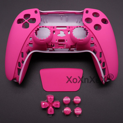 Korpusa korpuss priekšpuse + aizmugures vāciņa apvalks PS5 spēļu paneļa vadībai D-Pad Bewegen Action Dpad Key Abxy X Knoppen Set Reparatie