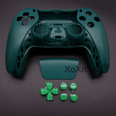 Korpusa korpuss priekšpuse + aizmugures vāciņa apvalks PS5 spēļu paneļa vadībai D-Pad Bewegen Action Dpad Key Abxy X Knoppen Set Reparatie