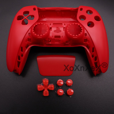 Korpusa korpuss priekšpuse + aizmugures vāciņa apvalks PS5 spēļu paneļa vadībai D-Pad Bewegen Action Dpad Key Abxy X Knoppen Set Reparatie