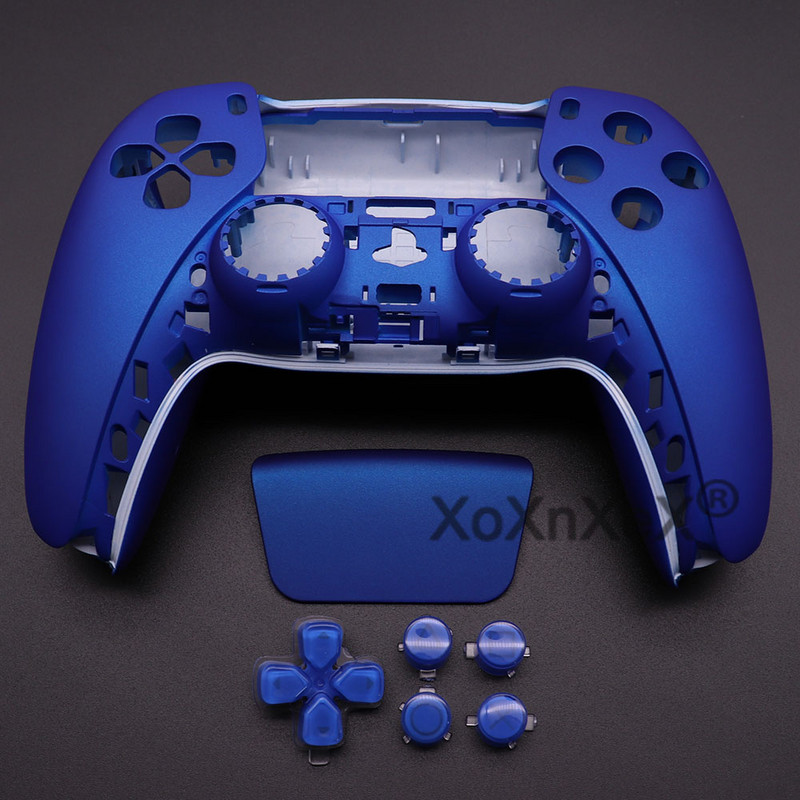 Kućište prednji + stražnji poklopac Prekrivač kućišta za PS5 Gamepad Controle D-Pad Bewegen Action Dpad Key Abxy X Knoppen Set Reparatie
