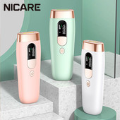 NICARE IPL Laser Epilator for Women 990000 Flashes Body Facial Bikini Αποτρίχωση Ανώδυνη Μόνιμη Μηχανή Αποτρίχωσης με Λέιζερ