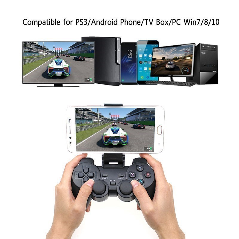 2.4G vezeték nélküli játékvezérlő PS3-hoz/PC/TV Box Android telefon joystick Super Console X Pro játékvezérlőhöz Játékkiegészítők Gamecube