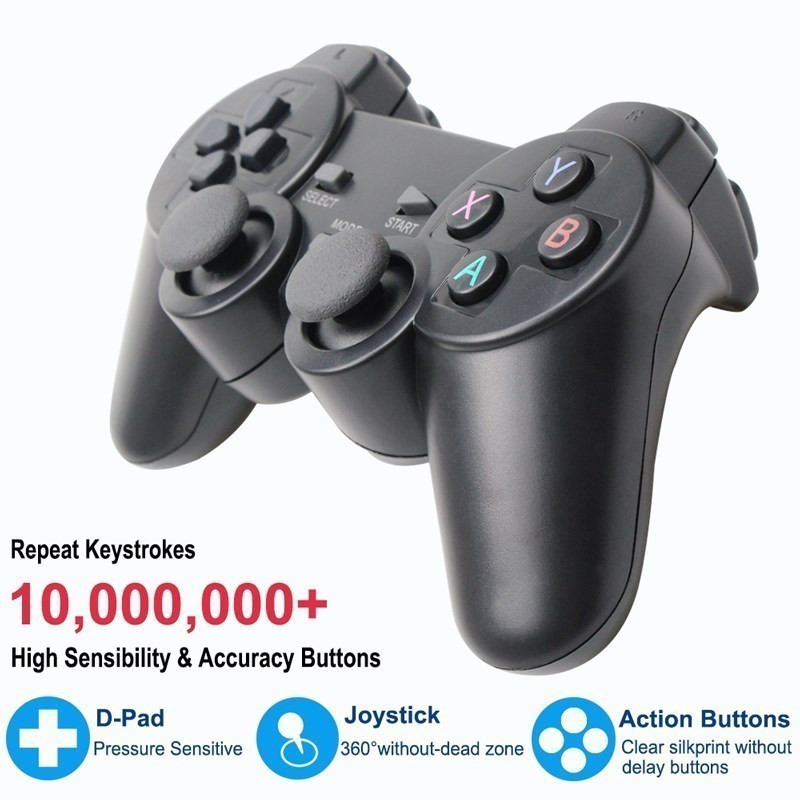 2.4G vezeték nélküli játékvezérlő PS3-hoz/PC/TV Box Android telefon joystick Super Console X Pro játékvezérlőhöz Játékkiegészítők Gamecube