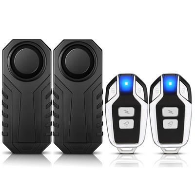 Hollarm ασύρματος συναγερμός κραδασμών ποδηλάτου IP55 Αδιάβροχος συναγερμός μοτοσικλέτας Τηλεχειριστήριο Αντικλεπτικό Σύστημα συναγερμού ανιχνευτή ποδηλάτου