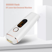 999999 Flashes lézeres epilátor tartós fotoepilátor IPL lézeres hónalj szőrtelenítő gép bikini trimmer epilátor nőknek