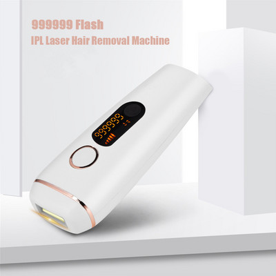 999999 Светкавици Лазерен епилатор Перманентен фотоепилатор IPL лазер Машина за епилация под мишниците Бикини Тример Епилатор за жени