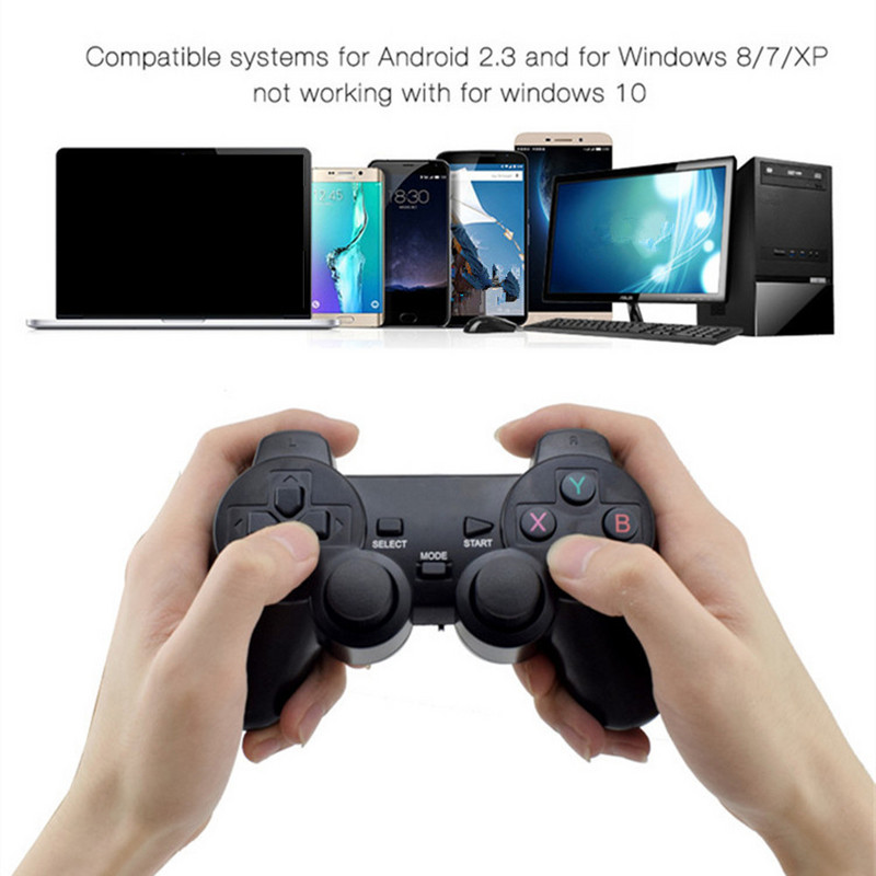 Gamepad wireless 2.4G control joystick TV game pad pentru jocuri M8 Game Stick