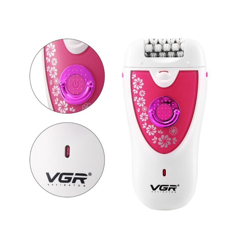 Epilator 2 ÎN 1 USB reîncărcabil pentru femei Epilator pentru îndepărtarea părului piciorului pentru corp Depilator Aparat de ras Aparat de bărbierit electric pentru femei