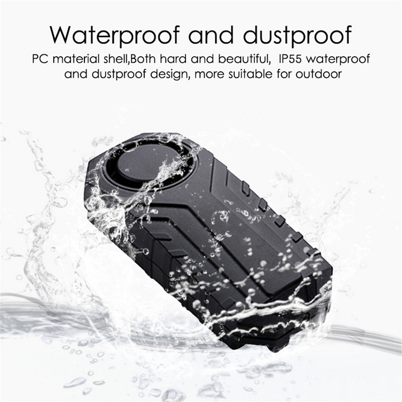 Vodootporni daljinski upravljač Bicikl Motocikl Električno vozilo Sigurnost Anti Lost Bežični daljinski upravljač Detektor vibracija Alarm