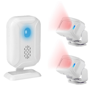 36 de tonuri de apel Magazin Magazin Bun venit Chime Wireless Home Security Detector cu senzor de mișcare PIR cu infraroșu Alarma Sistem de alertă pentru intrarea clopoțelului