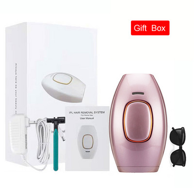 Φορητή ηλεκτρική αποτρίχωση λέιζερ ανώδυνη μόνιμη οικιακή συσκευή αποτρίχωσης IPL με οθόνη LCD