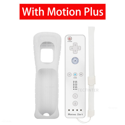 Daljinski upravljač za Wii konzolu s Motion Plus bežičnim kontrolerom za igranje Nunchuck za Nintendo WII U Control Joystick Joypad
