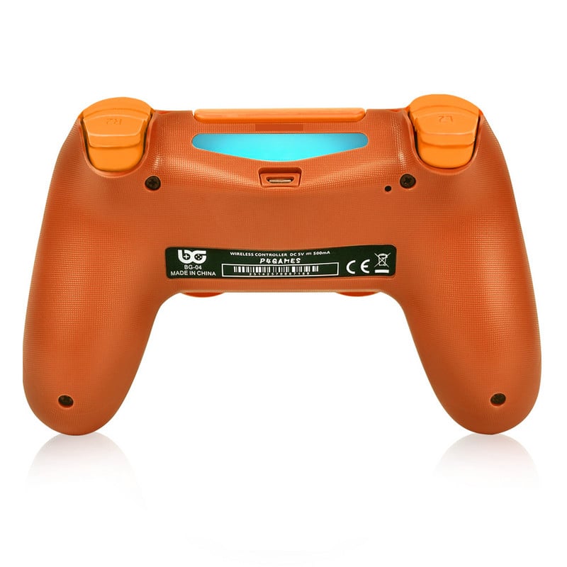 Värvikas Bluetoothi juhtmevaba mängupult kahe vibratsiooniga mängukontrolleri 6-teljelise juhtkangiga puutepaneeliga LED-valgusega mängupuldid PS4 PS3 jaoks