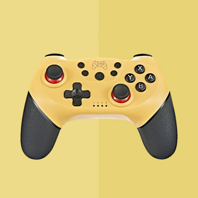 Bezvadu Bluetooth spēles rokturis, piemērots Nintendo spēļu kursorsviras kontrollerim, ar vibrācijas 6 asu ķermeņa sajūtas slēdzi Pro rokturis