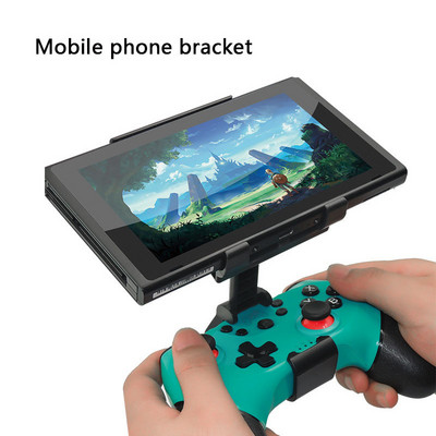 Bezvadu Bluetooth spēles rokturis, piemērots Nintendo spēļu kursorsviras kontrollerim, ar vibrācijas 6 asu ķermeņa sajūtas slēdzi Pro rokturis