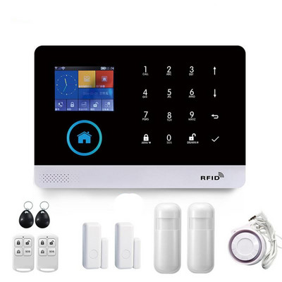 PG103 Домашна алармена система против крадец 433MHz WiFi GSM аларма Безжична Tuya Smart House App Control Smart Life Домашен аксесоар