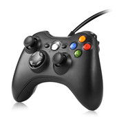 Gamepad cu fir USB pentru PC Controler Xbox 360 Gaming Joystick cu vibrație duală pentru PC Controler Gamepad-uri Joypad pentru Windows 7 8 10