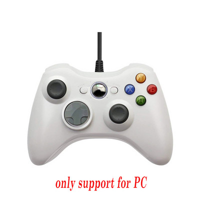 Gamepad cu fir USB pentru PC Controler Xbox 360 Gaming Joystick cu vibrație duală pentru PC Controler Gamepad-uri Joypad pentru Windows 7 8 10