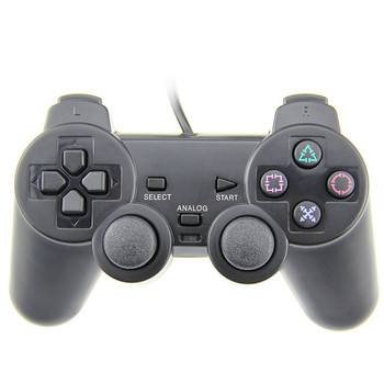USB кабелен контролер за геймпади PS2 Конзола за геймпад PS2