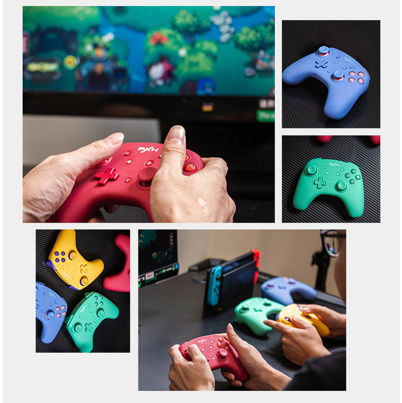 PXN-9607X pentru switch gamepad Bluetooth/burst/NFC/vibrație/trezire mâner wireless