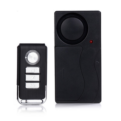 Telecomandă fără fir de securitate pentru biciclete Senzor de vibrații Sistem de alarmă de avertizare Memento anti-pierdere pentru motociclete Detector de alarmă SOS