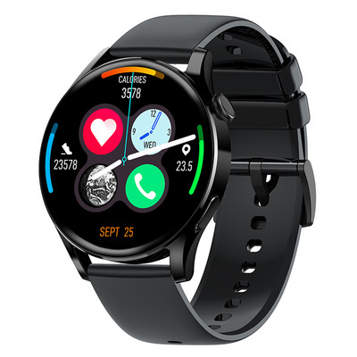 2022 Νέο Έξυπνο Ανδρικό ρολόι 1,28" HD Screen Sport Fitness Tracker Bluetooth Call Music Player Men Smartwatch για Huawei Xiaomi+Box