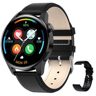 2022 Νέο Έξυπνο Ανδρικό ρολόι 1,28" HD Screen Sport Fitness Tracker Bluetooth Call Music Player Men Smartwatch για Huawei Xiaomi+Box