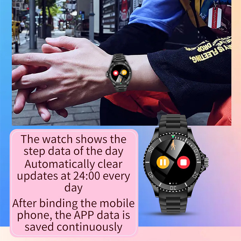 2023 Novi modni pametni sat Žene Muškarci Podsjetnici za pozive 123 sportska načina Fitness Tracker 3ATM IP68 Vodootporni ženski pametni sat Muškarci