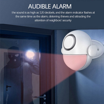 EU Tuya Smart Home Security WIFI алармена система работи с Alexa 125dB PIR детектор Сензор за врати/прозорци Безжично приложение Крадец
