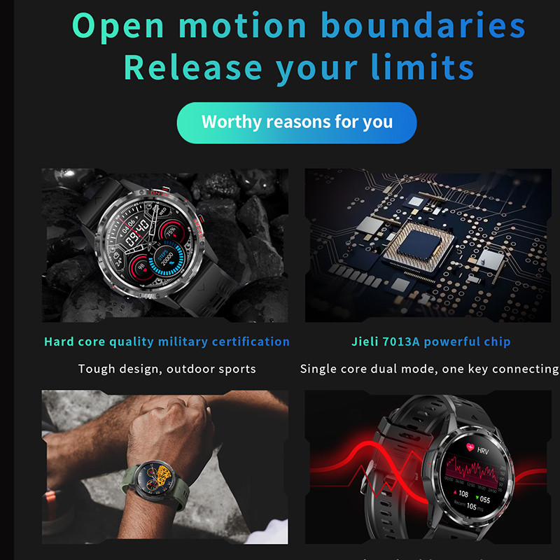 ChiBear 2023 Nou Bluetooth Call Smart Watch Femei 100+ Sincronizare agenda telefonică Sport Fitness Tracker Sport Rezistent la apă Smartwatch Bărbați