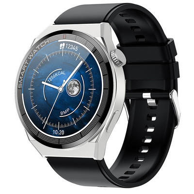 Нов смарт часовник NFC 2022 Безжично зареждане Smartwatch Bluetooth разговори Часовници Мъже Жени Фитнес гривна Персонализиран циферблат+КУТИЯ