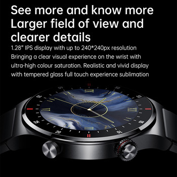 ECG+PPG Bluetooth Call Smart Watch 2022 Мъжки пълен сензорен спортен часовник Health Tracker Men Smartwatch Man Водоустойчив за Android Ios