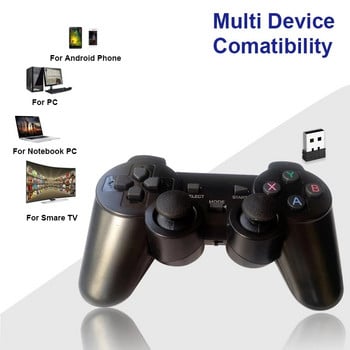 Ασύρματο Gamepad 2,4 Ghz για Super Console X Pro USB Game Controllers Joystick για Android TV Box Phone / Tablet / Laptop / PC